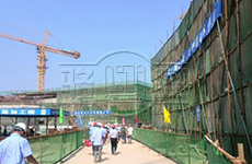 上海駱盈為百度云計算陽泉項目提供金屬軟管
