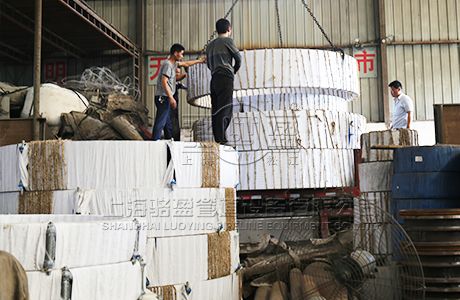 上海駱盈向菏澤電廠供應脫硫橡膠接頭