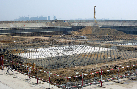 上海駱盈向青島個全地下式污水處理廠供應三通球閥
